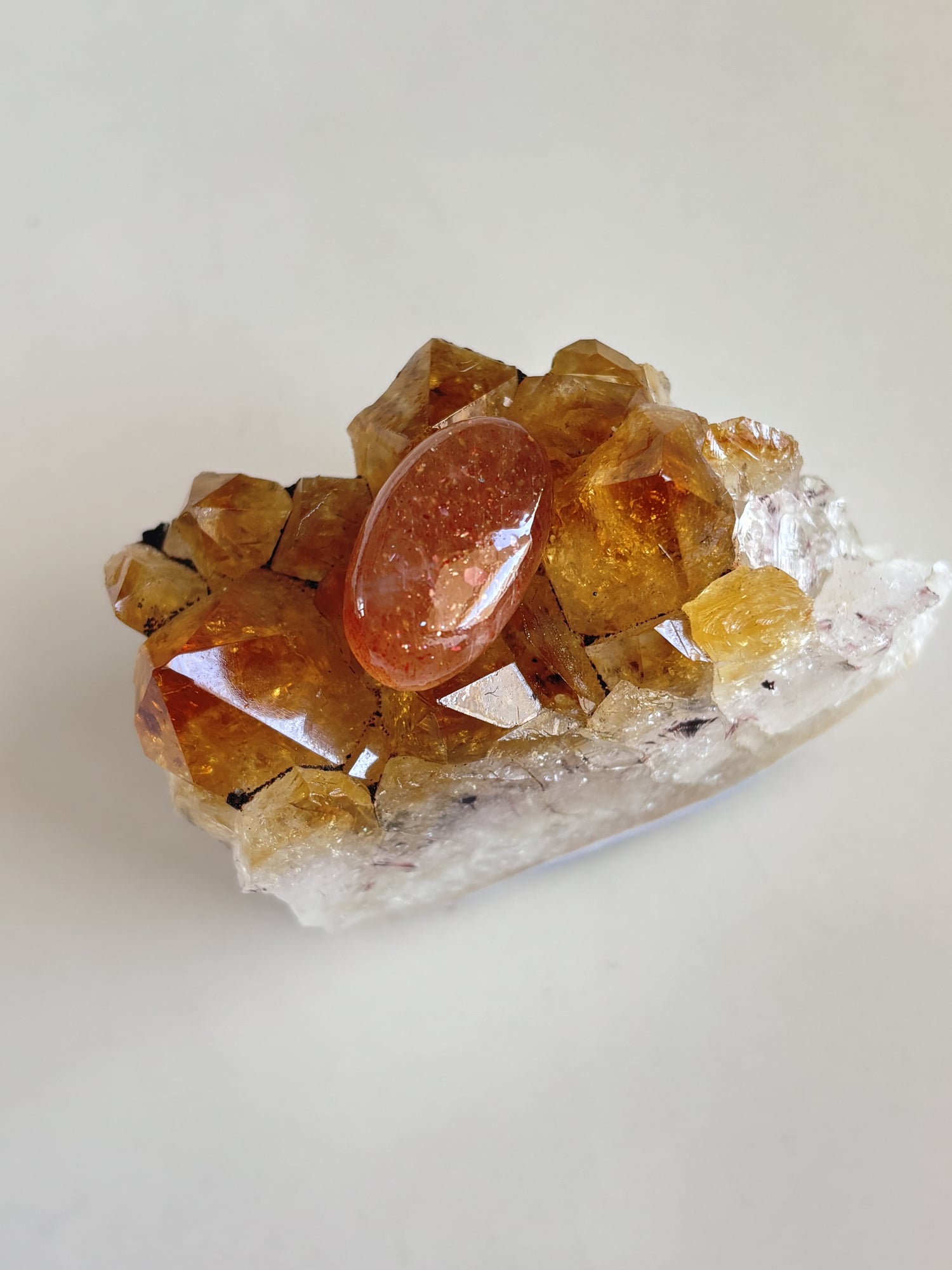 22mm Sunstone Cabochon for Creative Jewelry Designs