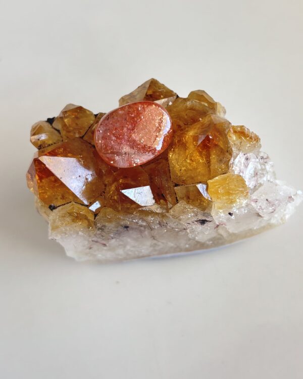 18mm Sunstone Cabochon for Artisan Necklaces