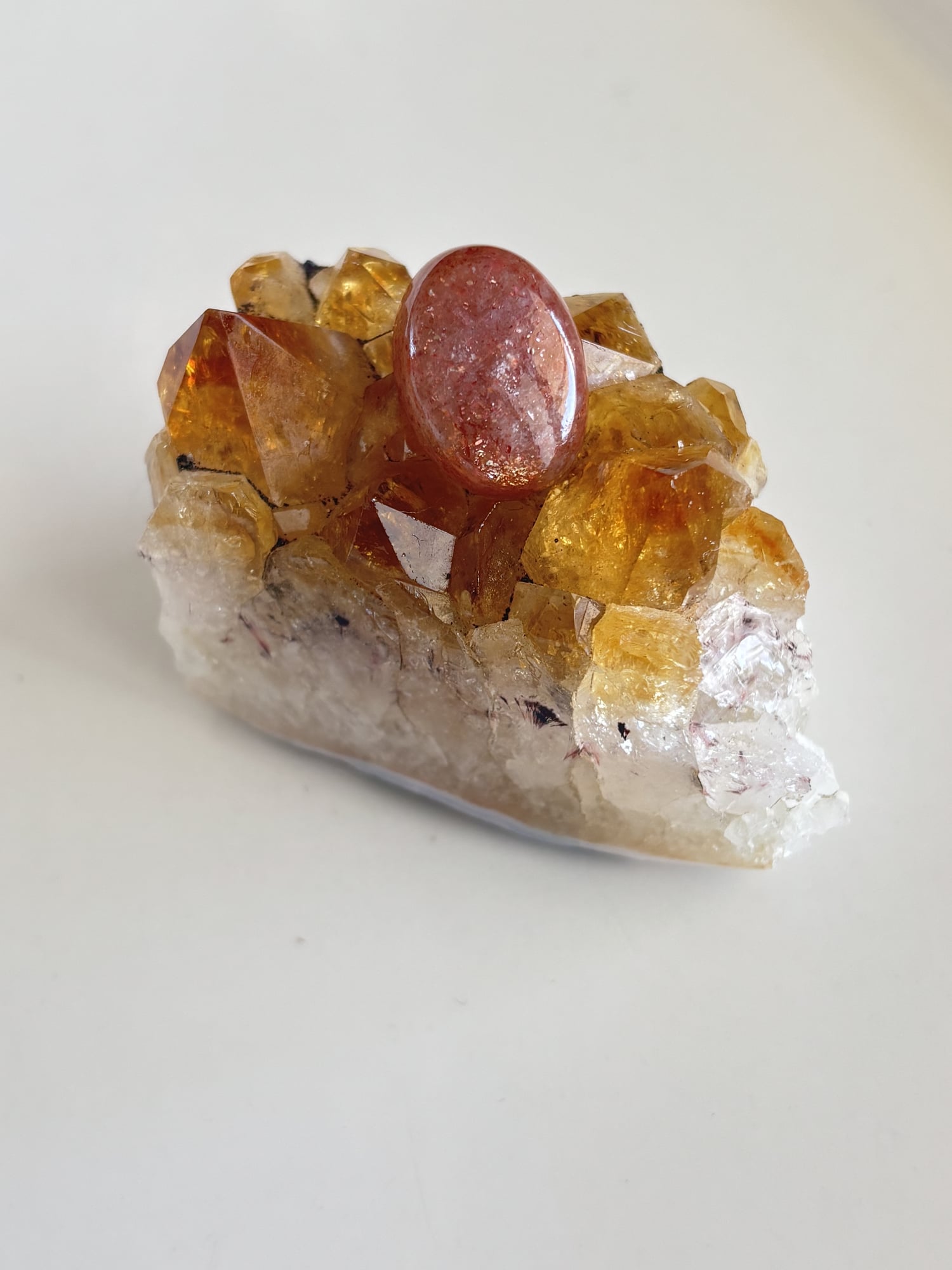 19mm Sunstone Cabochon for Handmade Pendants