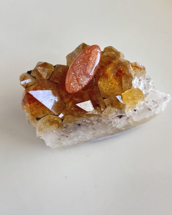 23mm Sunstone Cabochon for Artisan Necklaces