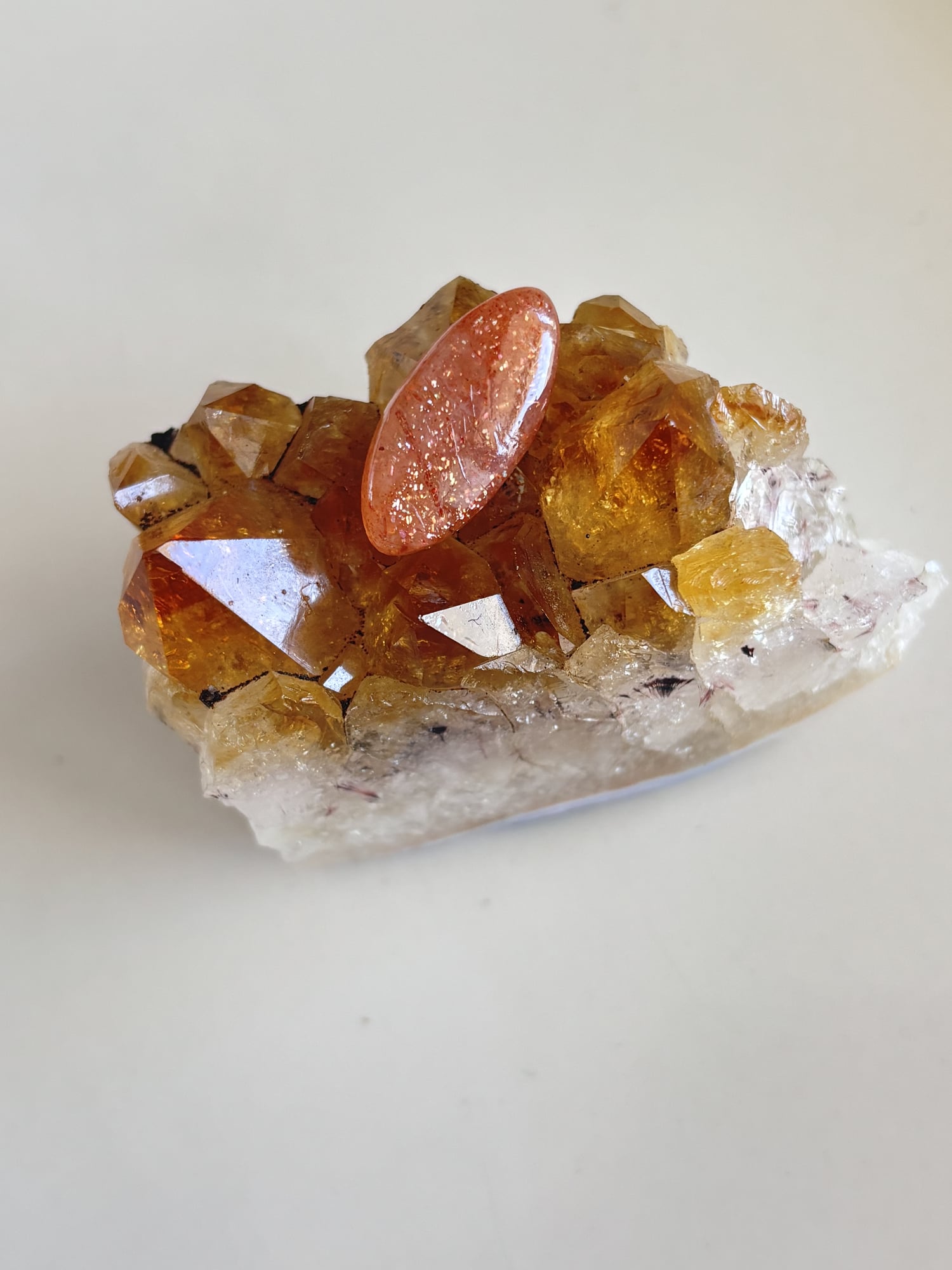 23mm Sunstone Cabochon for Artisan Necklaces