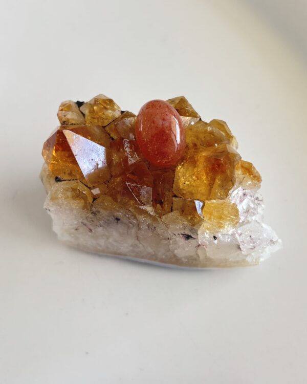 17mm Sunstone Cabochon for Handmade Pendants