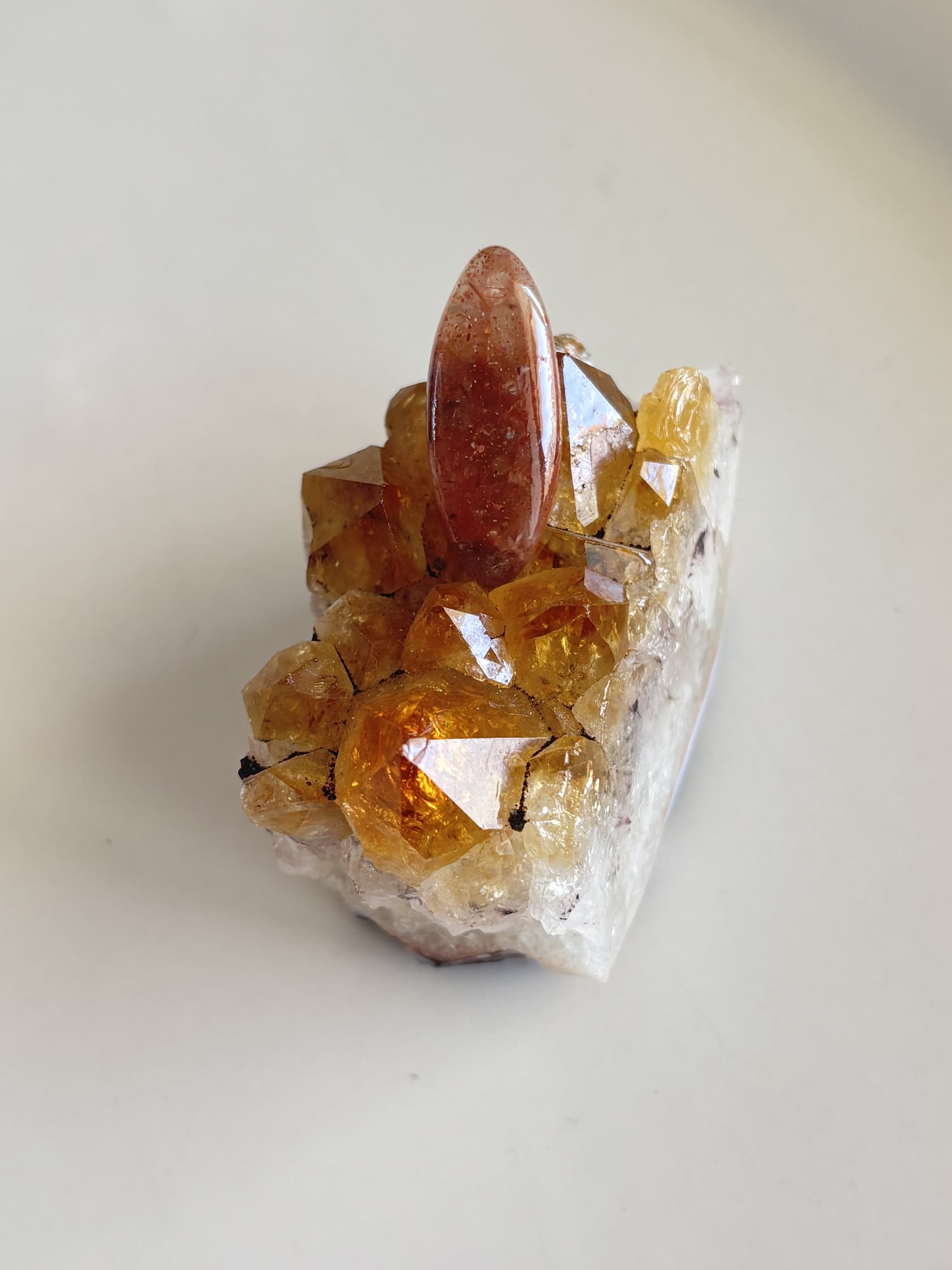 28mm Sunstone Cabochon for Macramé Jewelry