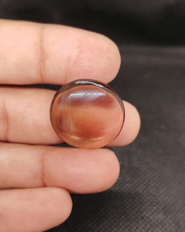25mm Smokey Quartz Cabochon