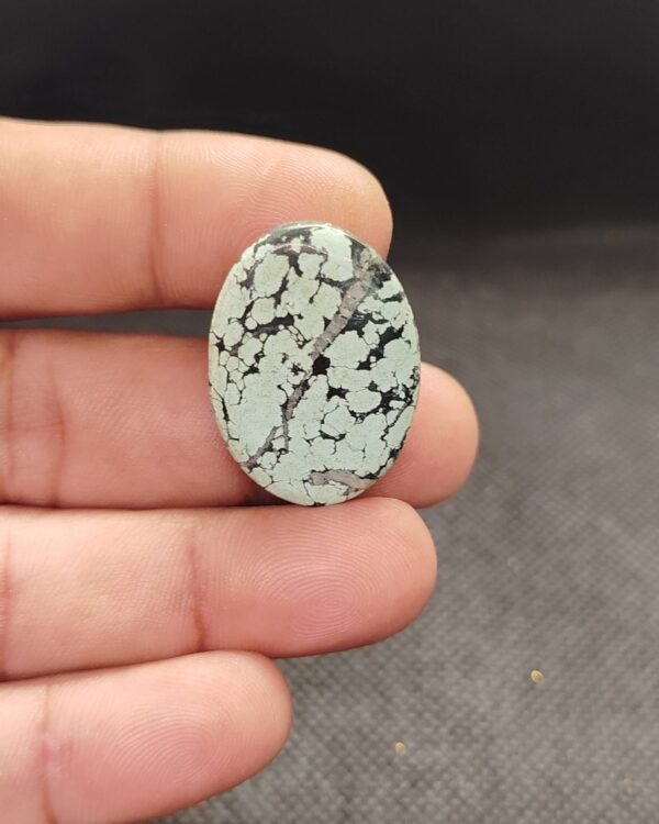 30mm Natural Tibetan Turquoise Cabochon
