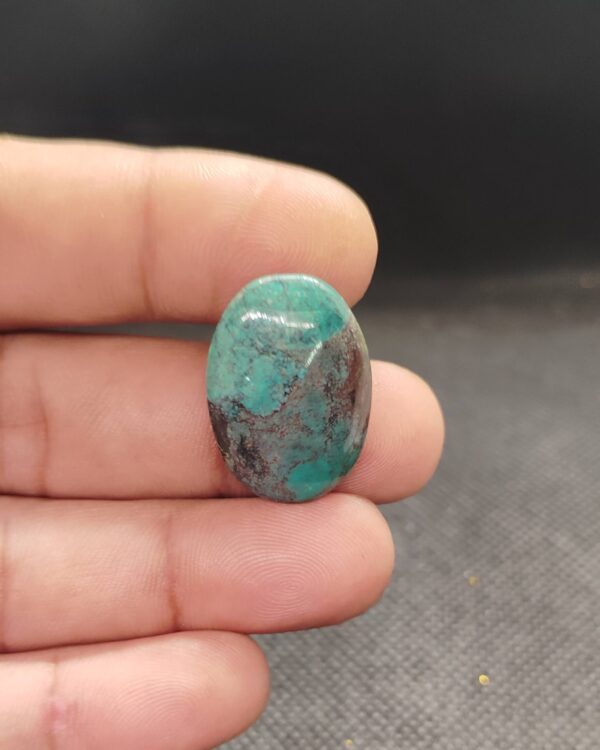 25mm Genuine Tibetan Turquoise Cabochon