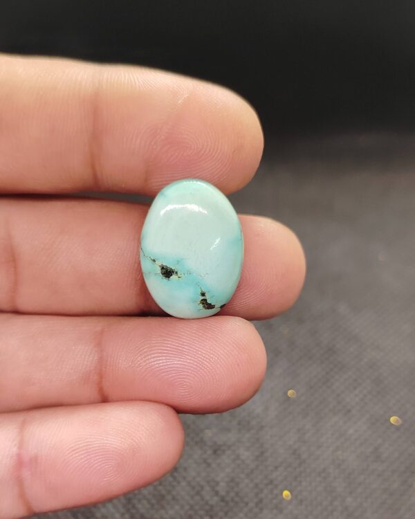 21mm Natural Tibetan Turquoise Stone