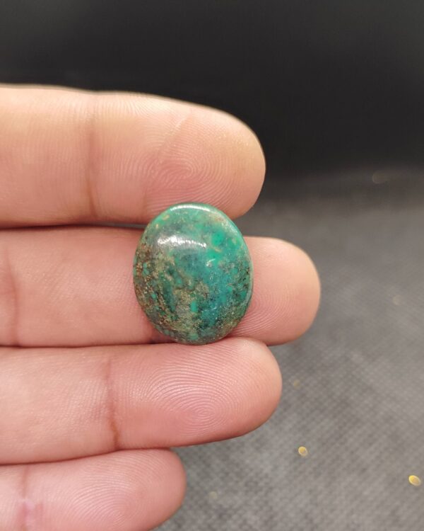 21mm Genuine Tibetan Turquoise Cabochon