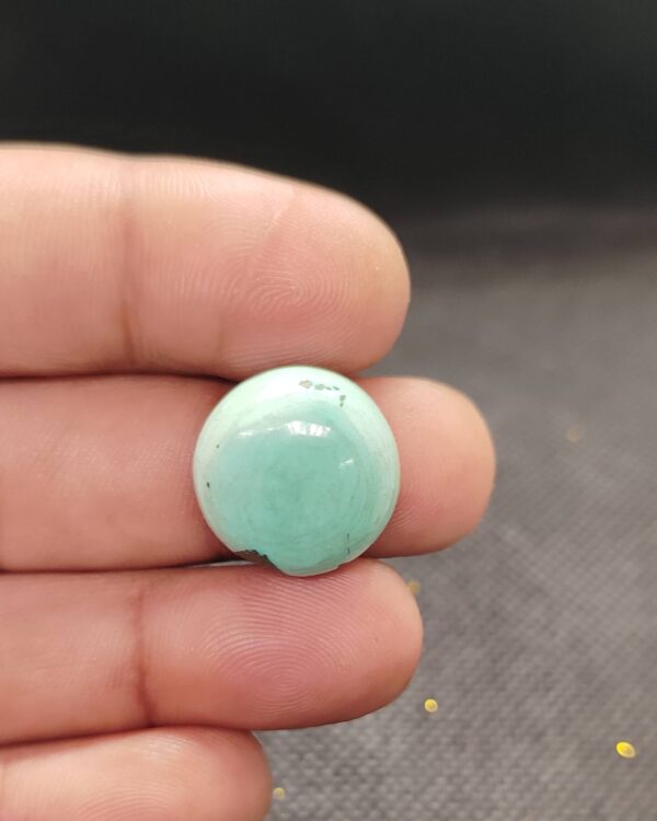 18mm Tibetan Turquoise Stone for Bezel Settings