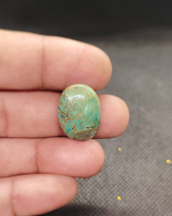 21mm Tibetan Turquoise Gemstone for Jewelry Artists