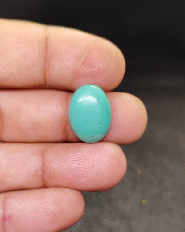 18mm Tibetan Turquoise Cabochon for Ring Settings