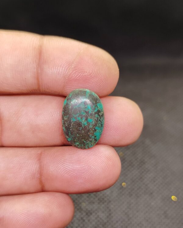 19mm Tibetan Turquoise Gemstone for Pendant Creation