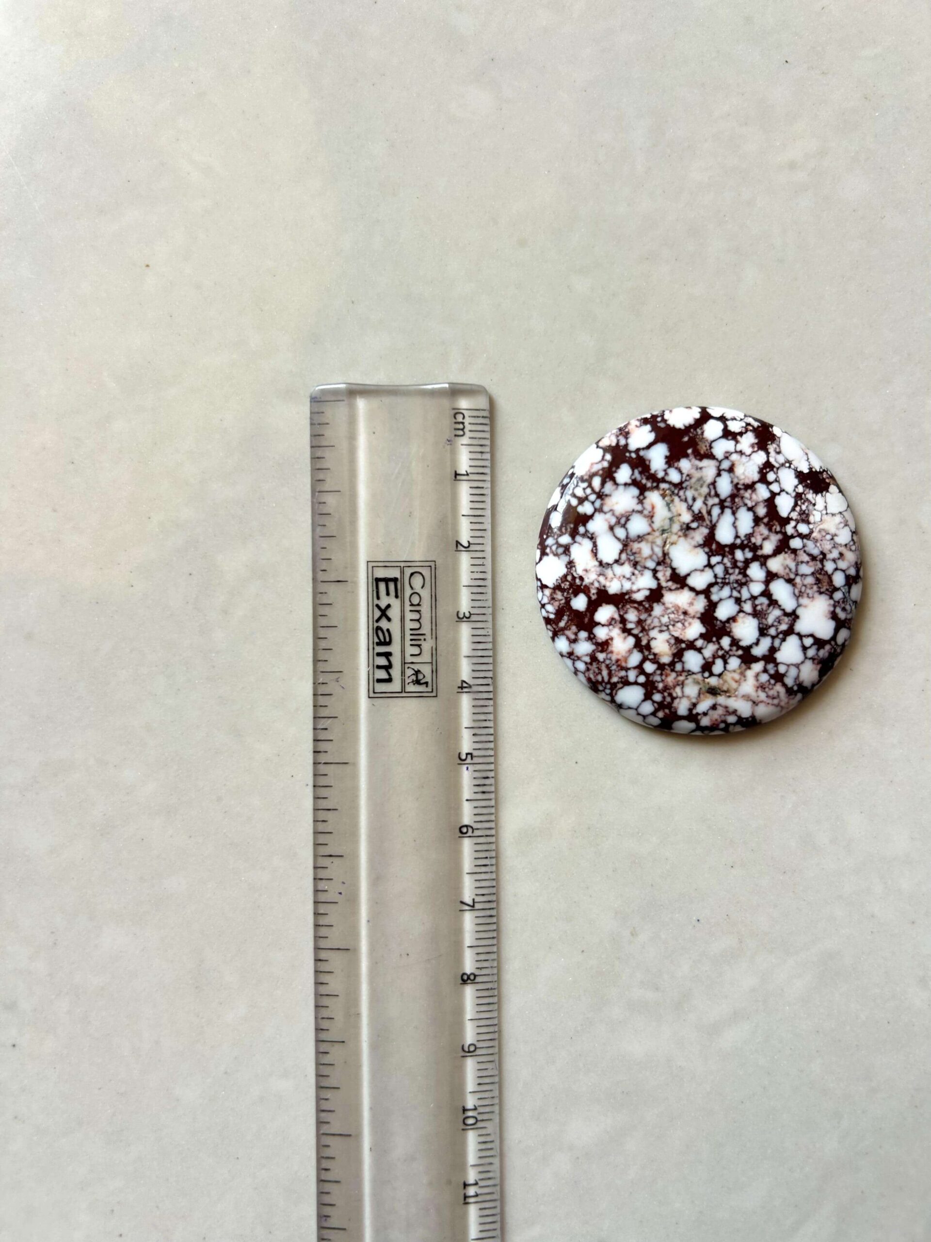 47mm Wild Horse Magnesite Cabochon - Image 2