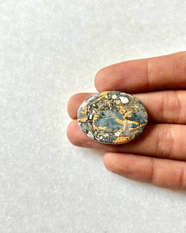 36mm Natural Maligano Jasper Cabochon for Jewelry Making