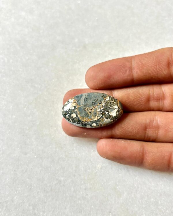 34mm Natural Maligano Jasper Cabochon for Jewelry Making