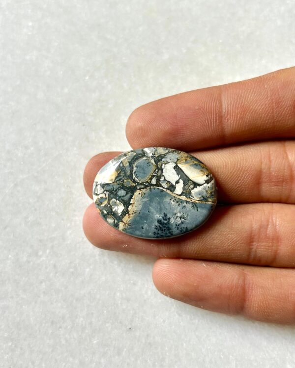 32mm Natural Maligano Jasper Cabochon for Jewelry Making
