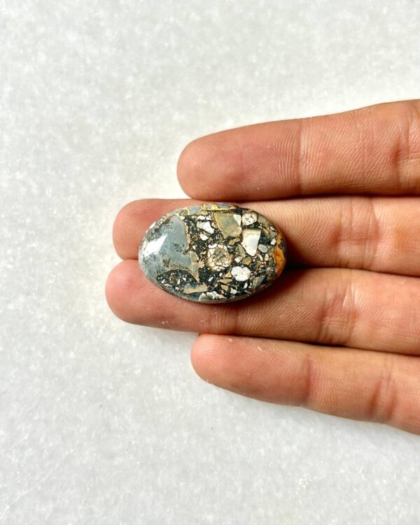31mm Natural Maligano Jasper Cabochon for Jewelry Making