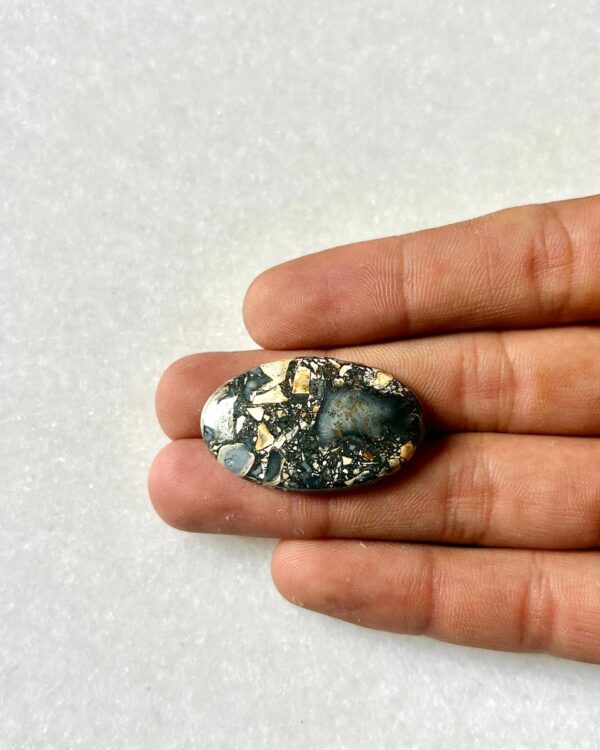 34mm Natural Maligano Jasper Cabochon for Jewelry Making