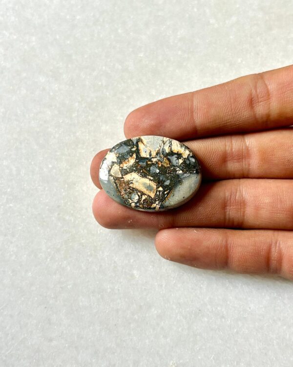 36mm Natural Maligano Jasper Cabochon for Jewelry Making