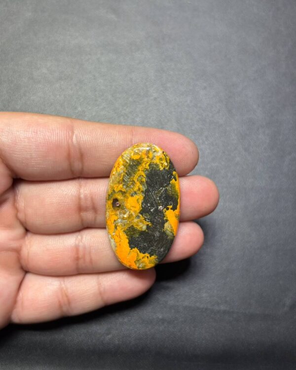 44mm Large Natural Bumblebee Jasper Cabochon