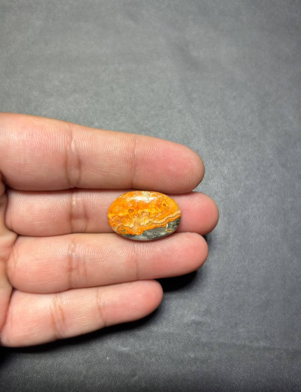 23mm Bumblebee Jasper Gemstone for Jewelry Making - Image 2