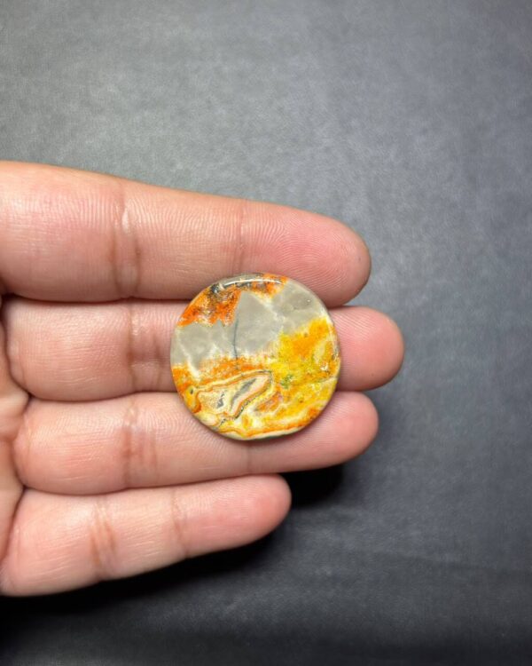 29mm Bumblebee Jasper Gemstone for Handmade Creations