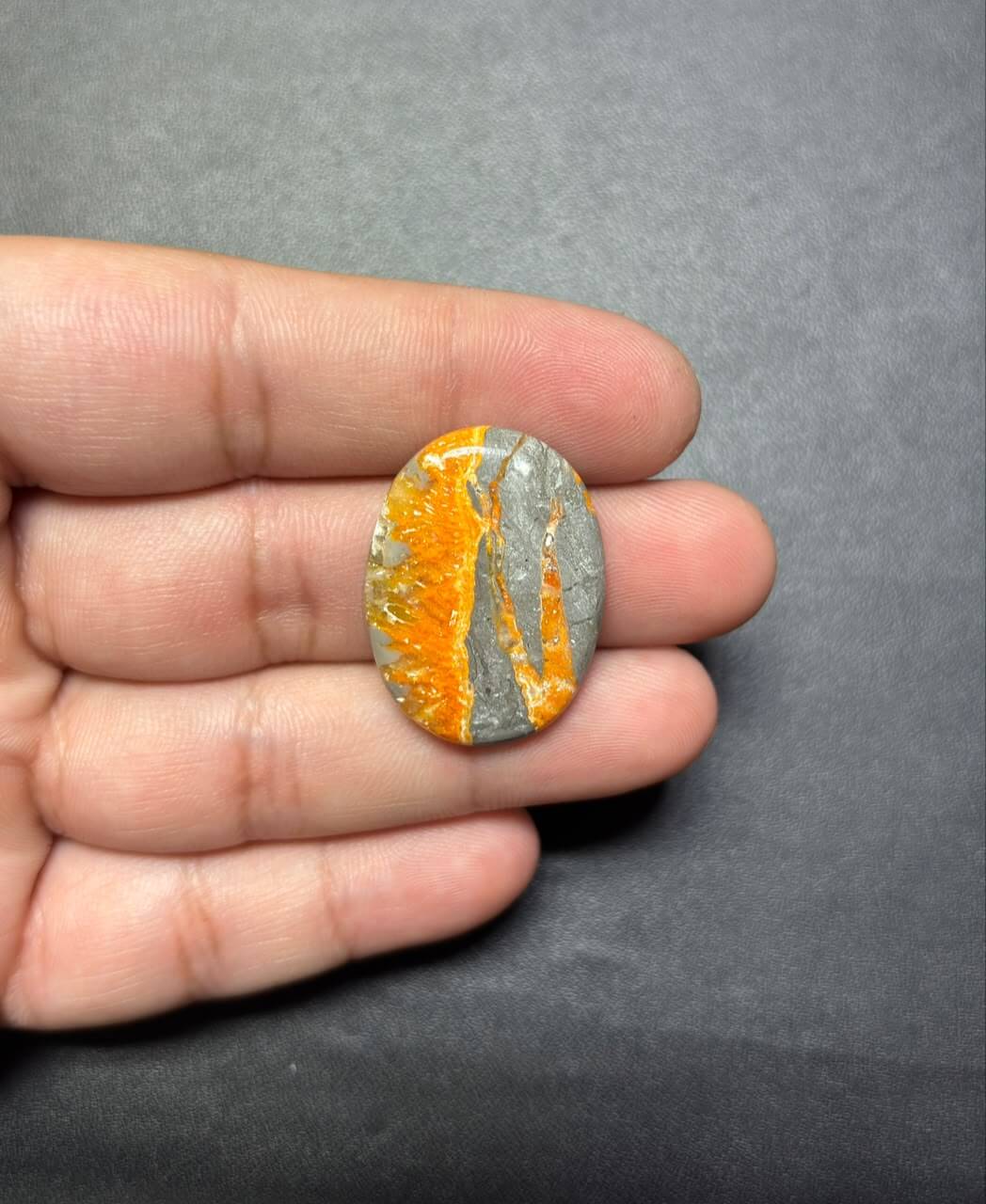 29mm Genuine Bumblebee Jasper Jewelry Stone