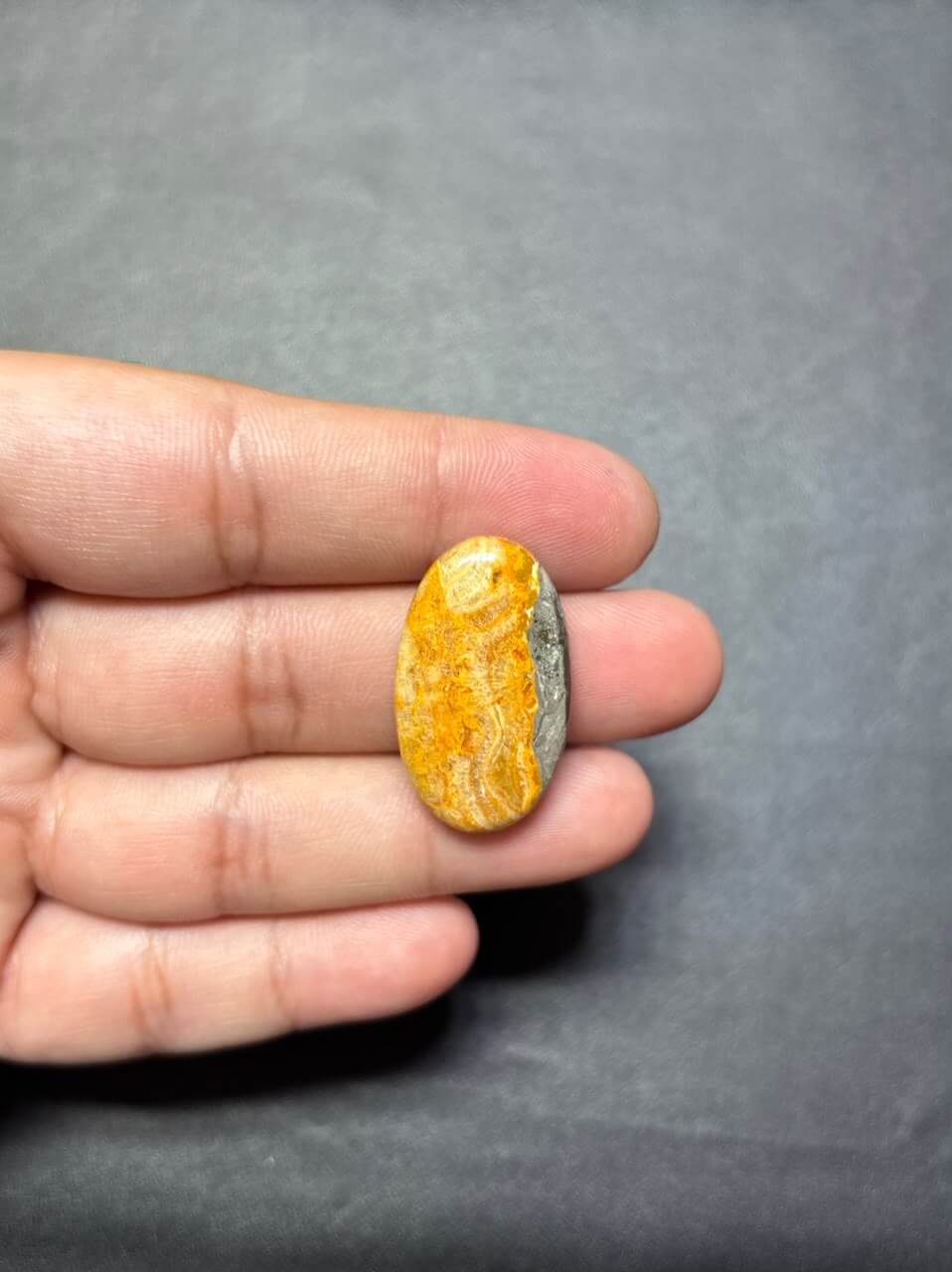 30mm Natural Bumblebee Jasper Stone for Jewelry Making