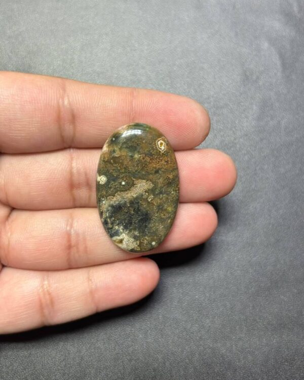 38mm Ocean Jasper Cabochon – Unique Natural Pattern