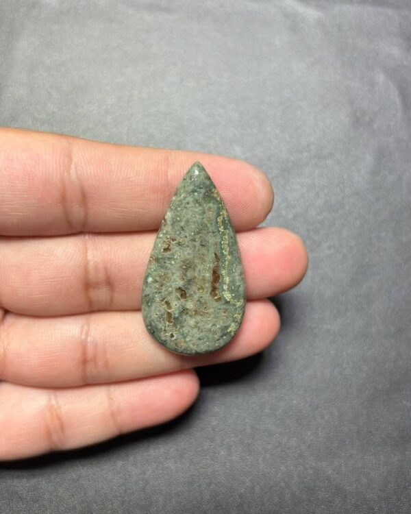 42mm Genuine Ocean Jasper Gemstone – One of a Kind