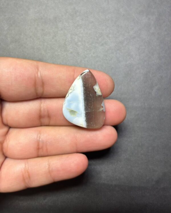 Natural Owyhee Blue Opal Cabochon – 32 mm