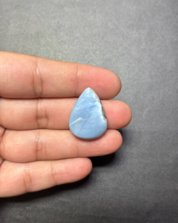 Natural Owyhee Blue Opal Cabochon – 26 mm