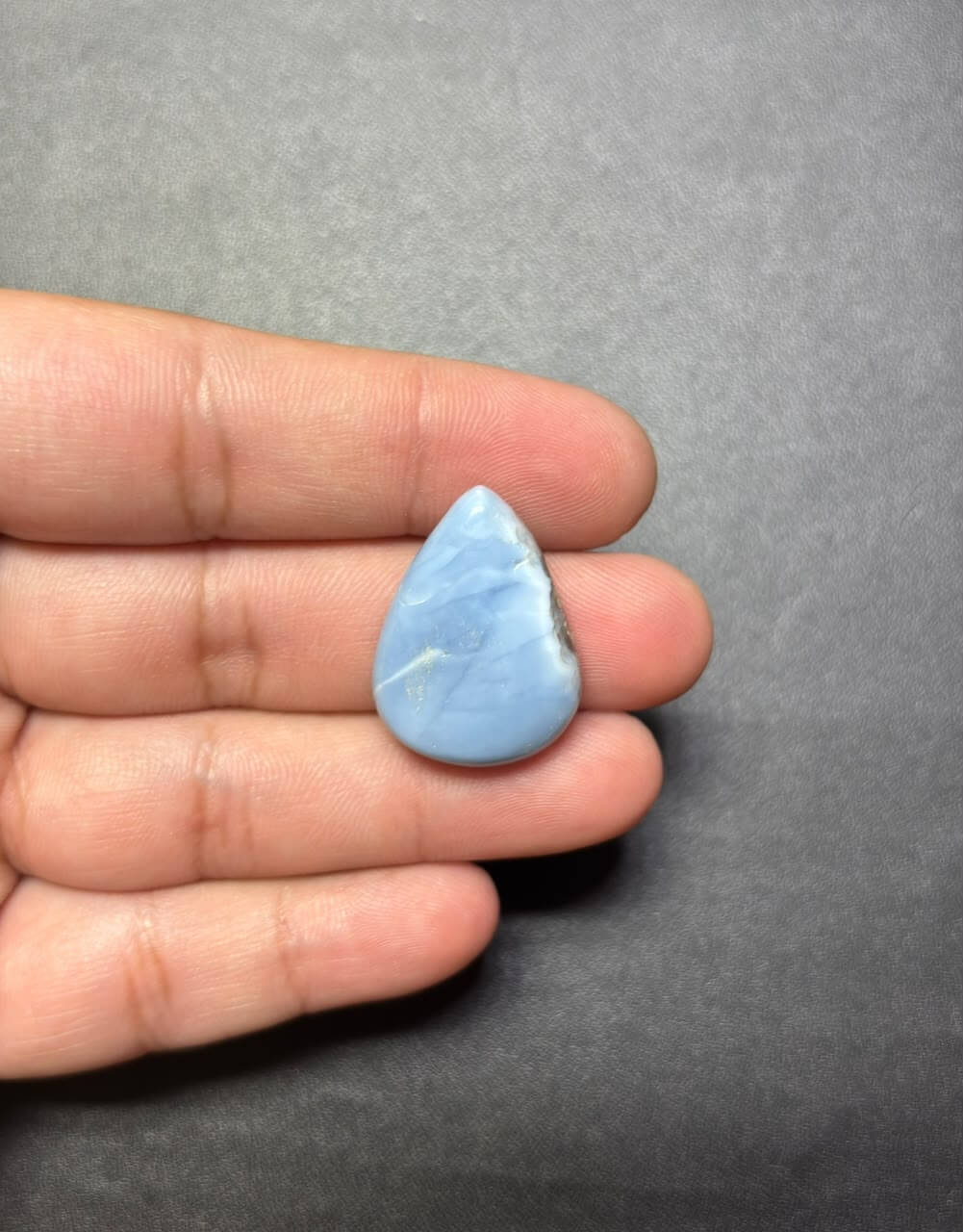 Natural Owyhee Blue Opal Cabochon – 26 mm