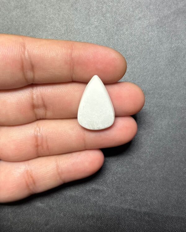 24mm White Scolecite for Micro Macramé Jewelry