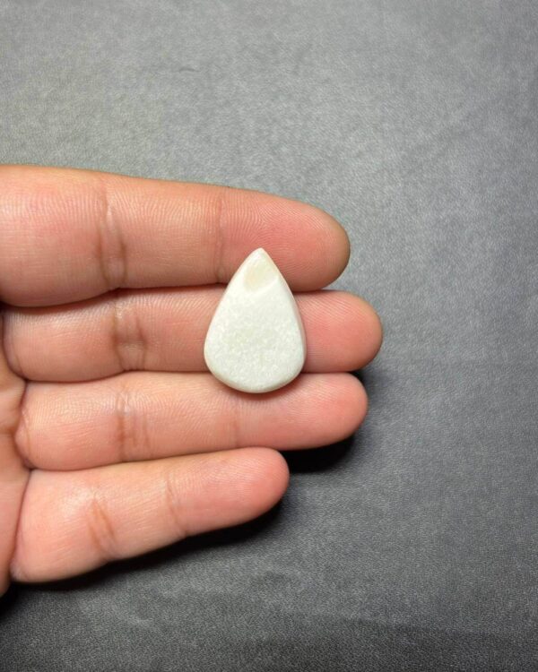 25mm White Scolecite One of a Kind Gemstone