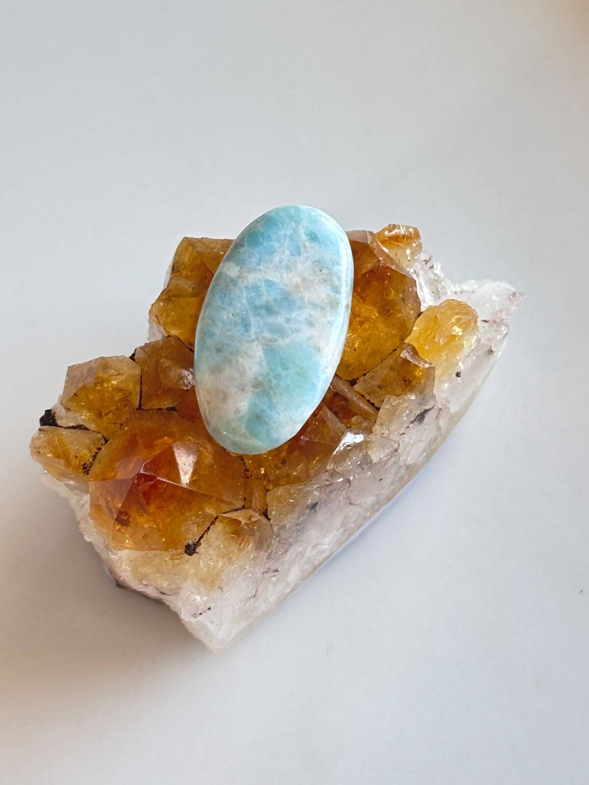 30mm Larimar Gemstone for Handmade Designs