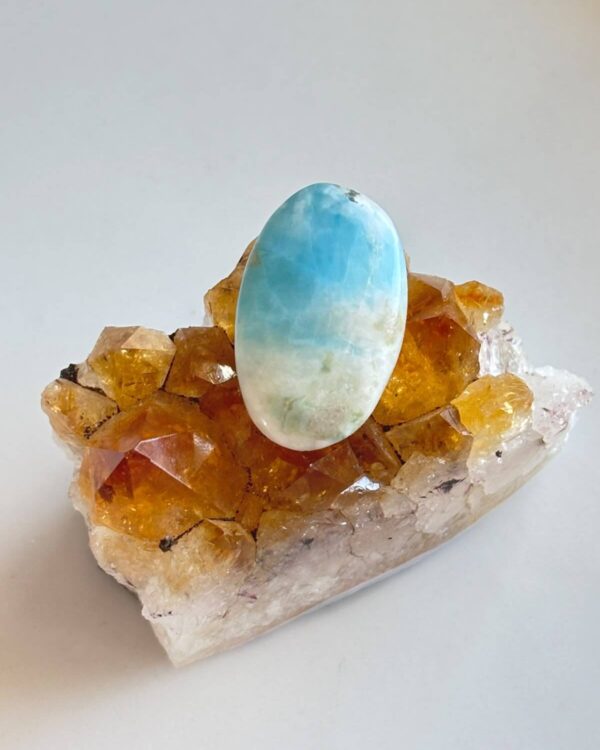30mm Larimar Stone for Custom Jewellery