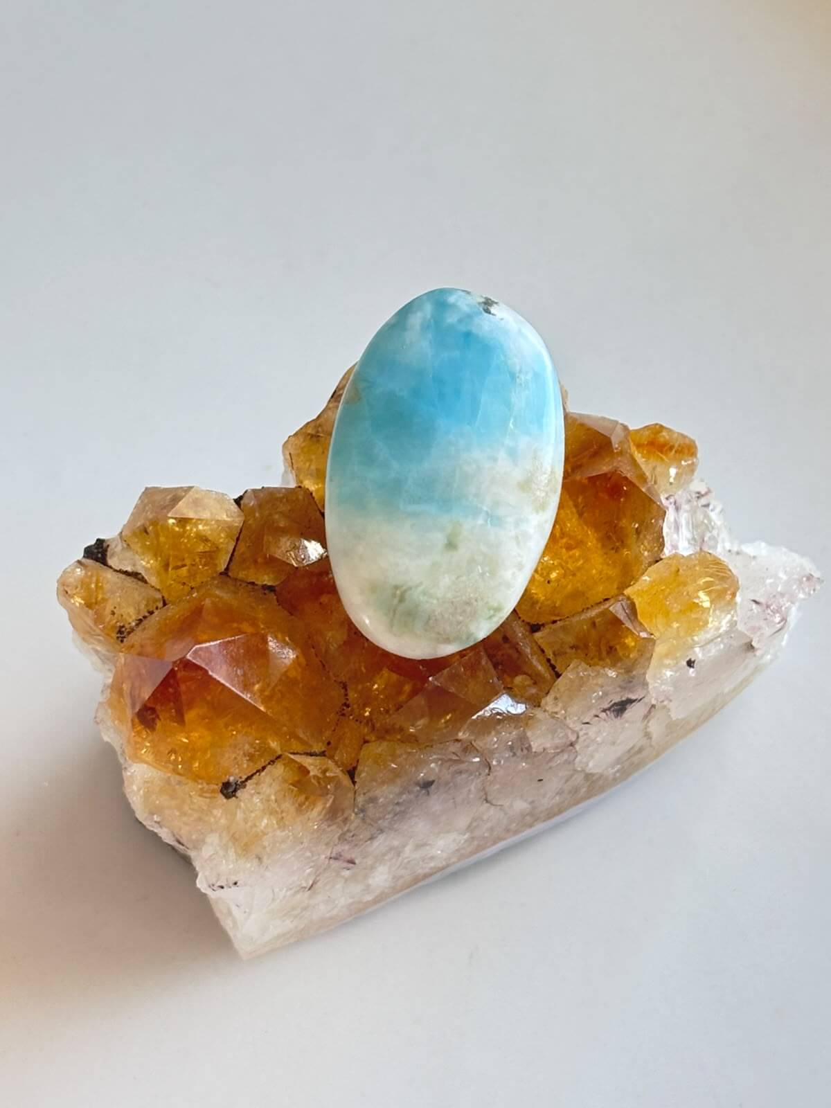 30mm Larimar Stone for Custom Jewellery