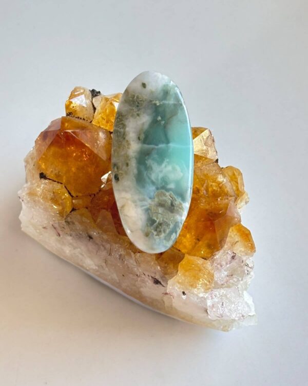 39mm Larimar Stone for Creative Jewellery