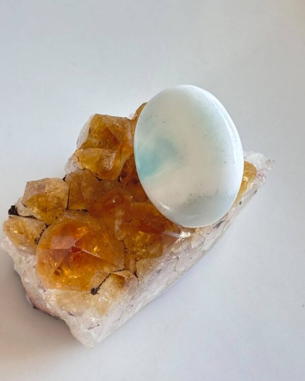 29mm Larimar Gemstone for Jewellery Making