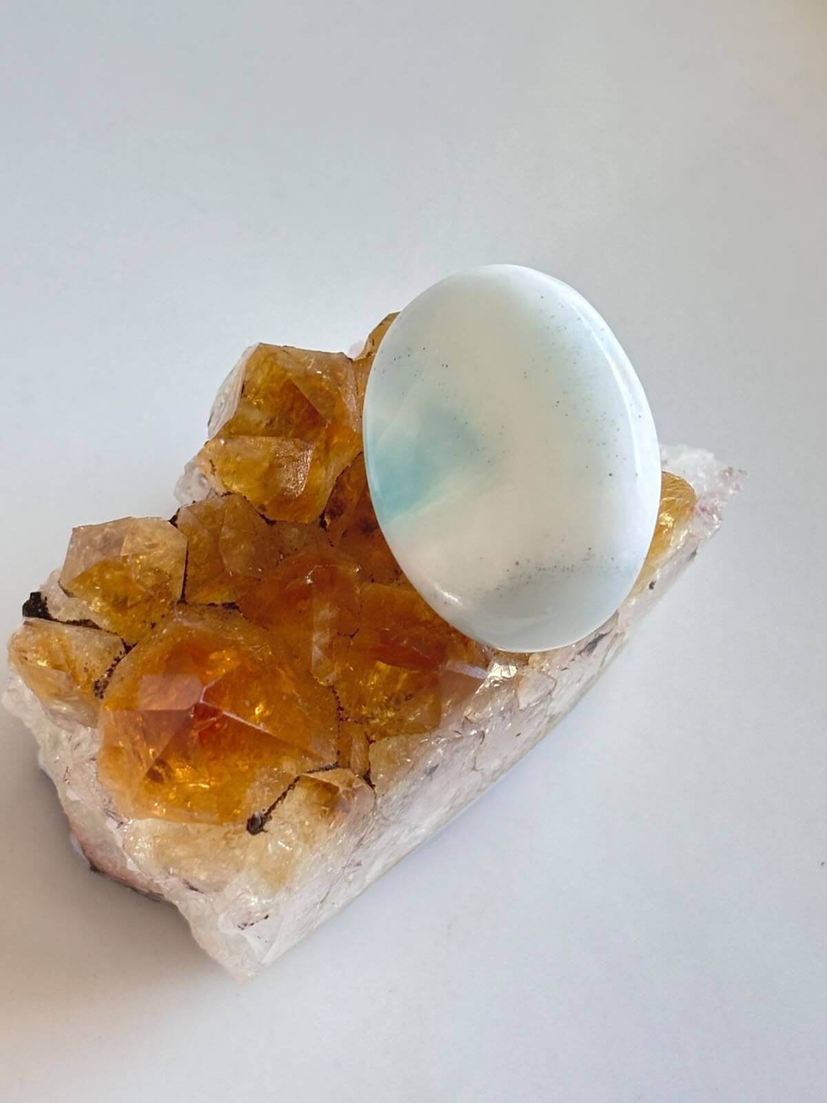 29mm Larimar Gemstone for Jewellery Making