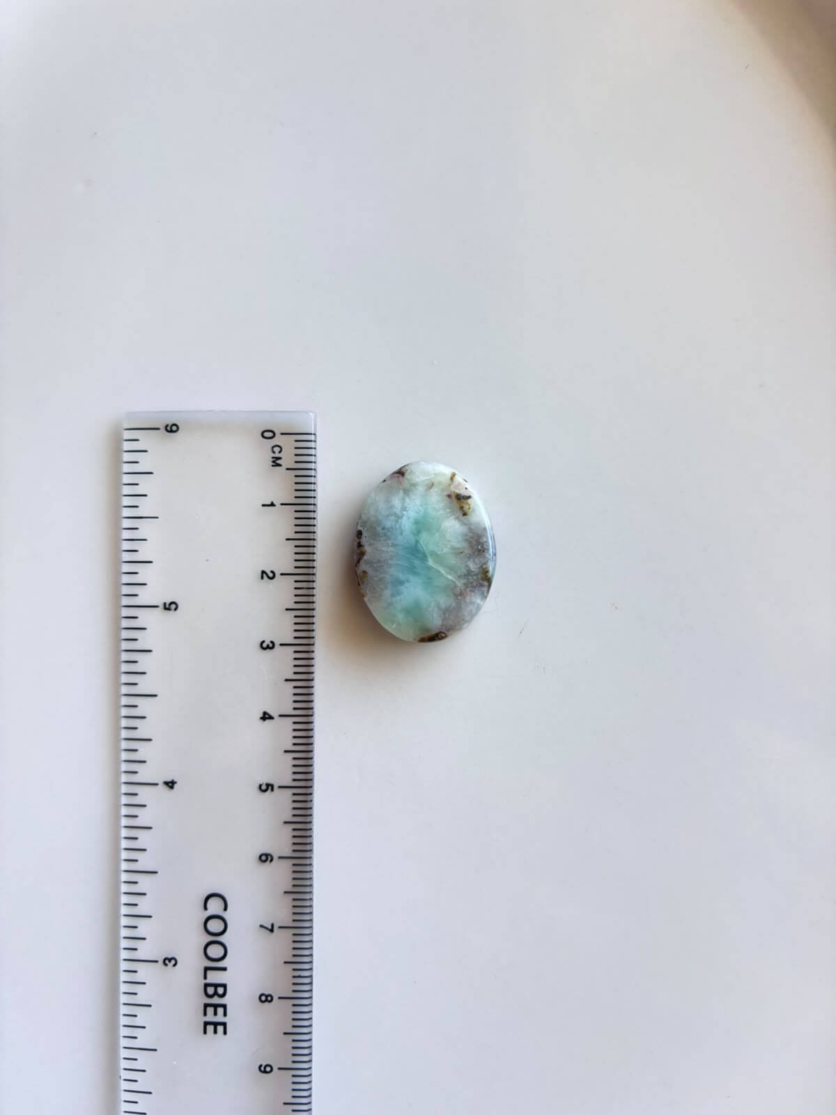 25mm Larimar Stone for Jewellery Projects - Image 2
