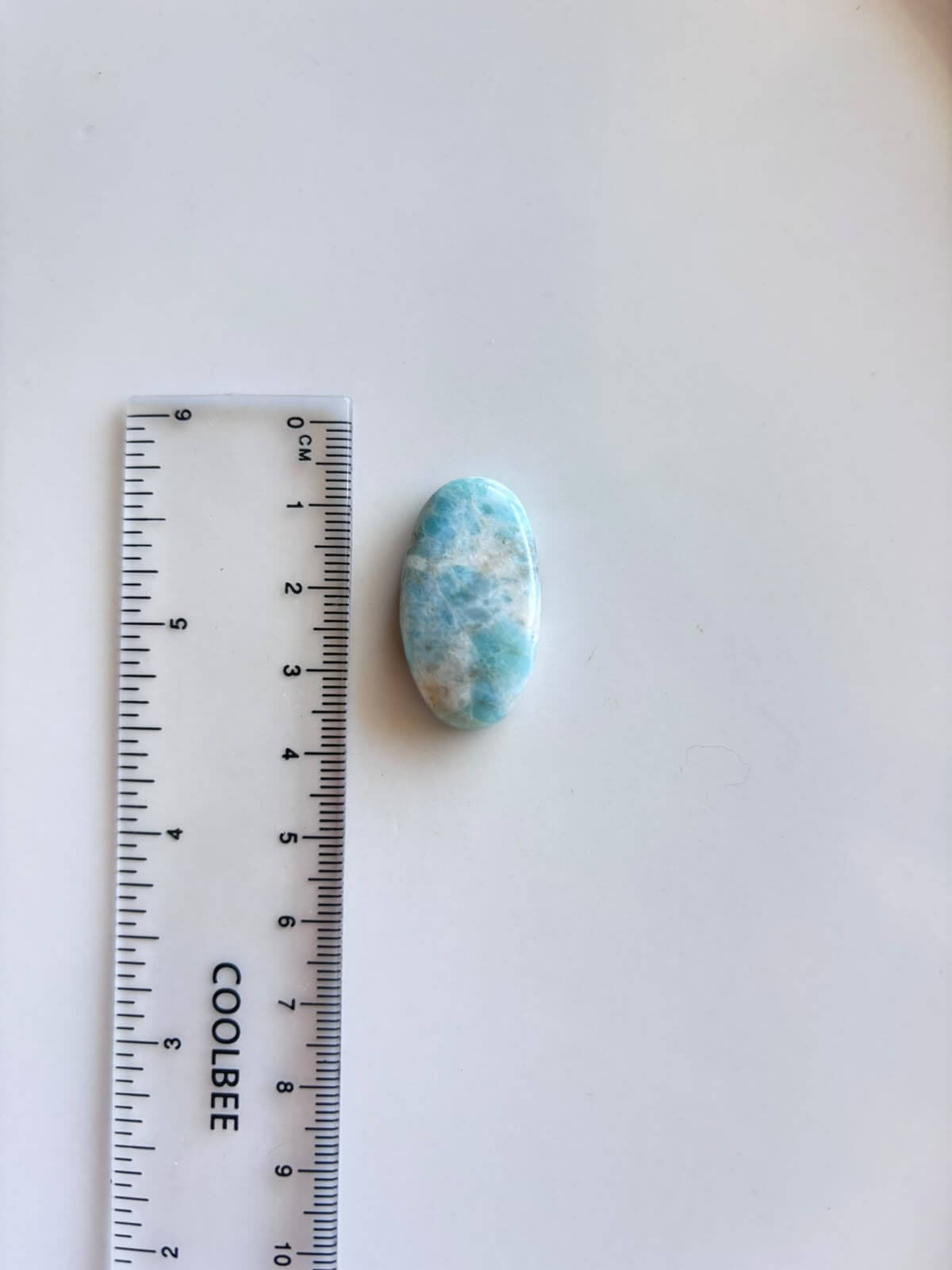 30mm Larimar Gemstone for Handmade Designs - Image 2