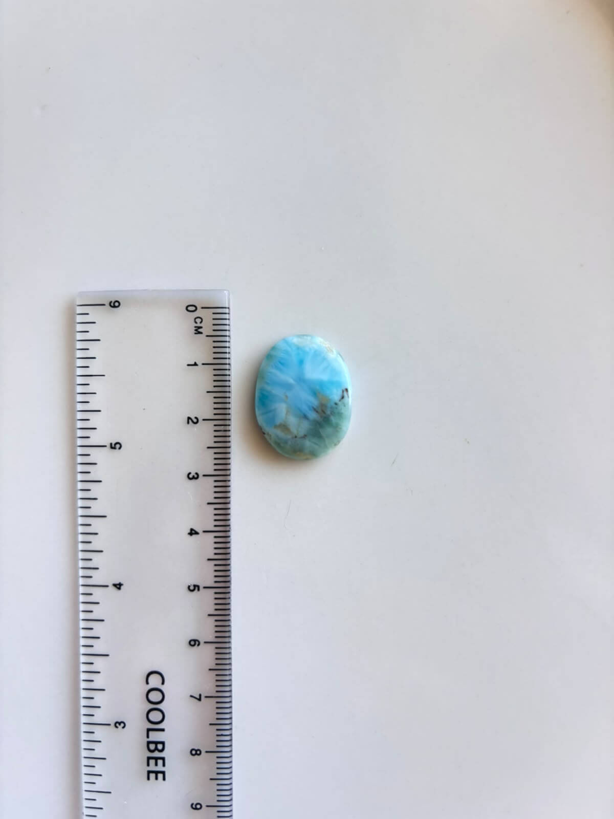 23mm Larimar Stone for Creative Jewellery - Image 2