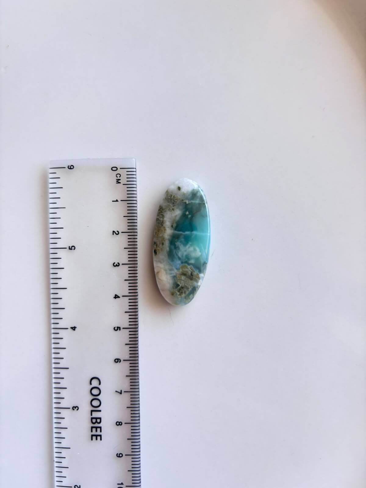 39mm Larimar Stone for Creative Jewellery - Image 2