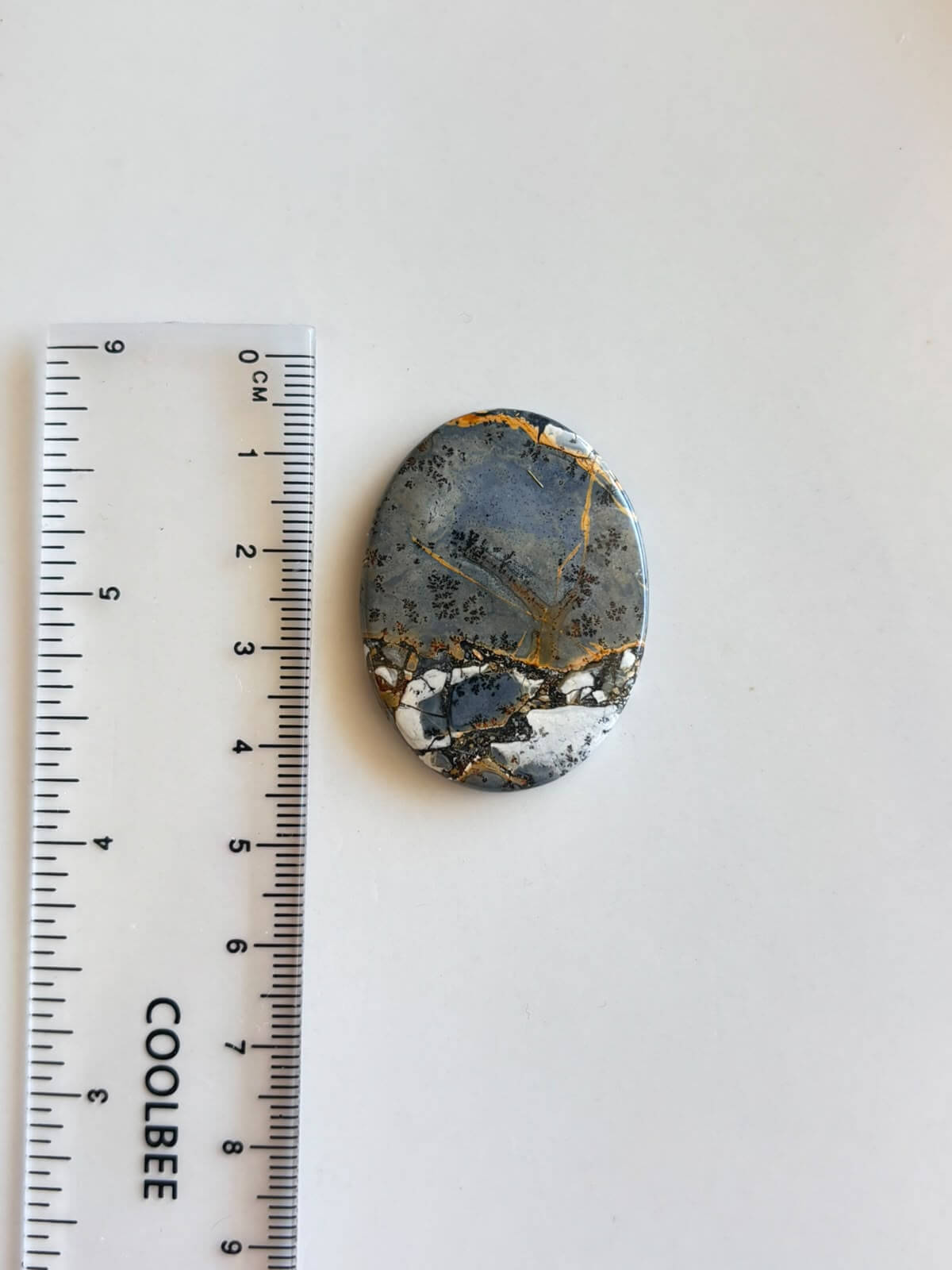 39mm Maligano Jasper Cabochon – One of a Kind - Image 2