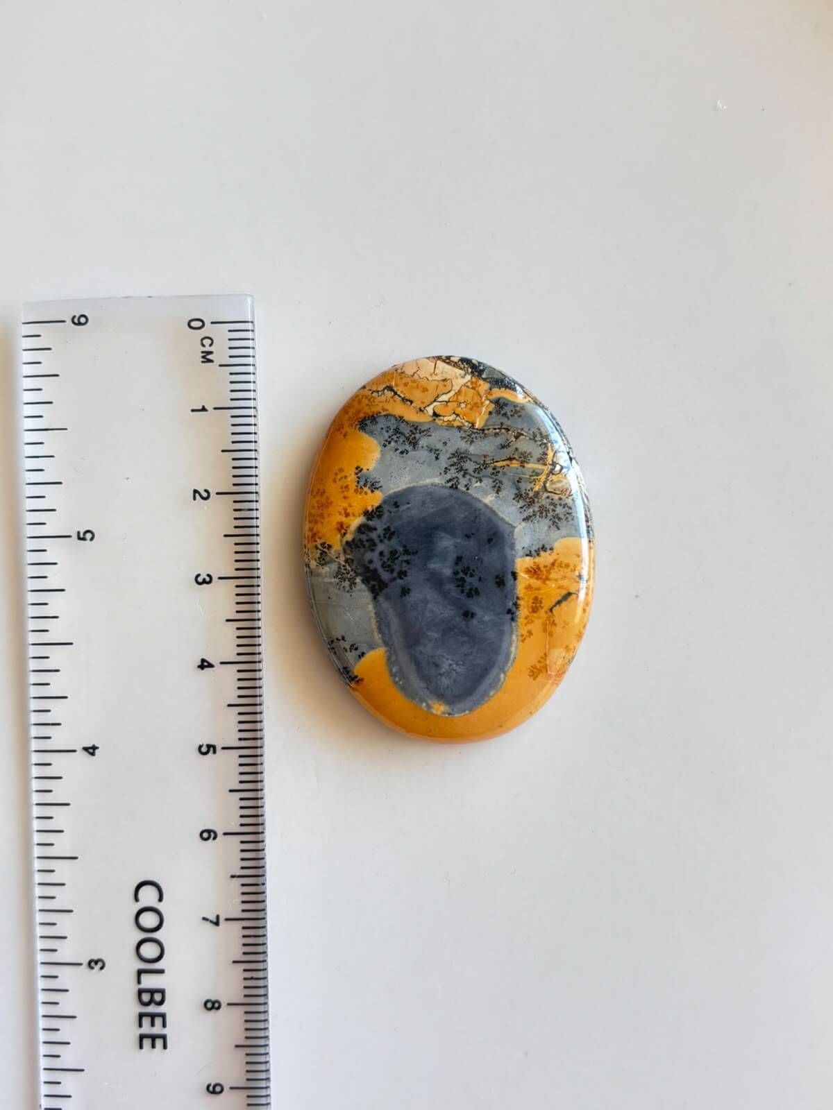 44mm Unique Maligano Jasper Gemstone Cabochon - Image 2