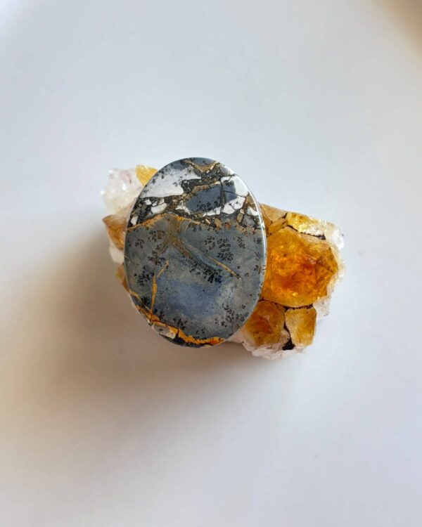 39mm Maligano Jasper Cabochon – One of a Kind