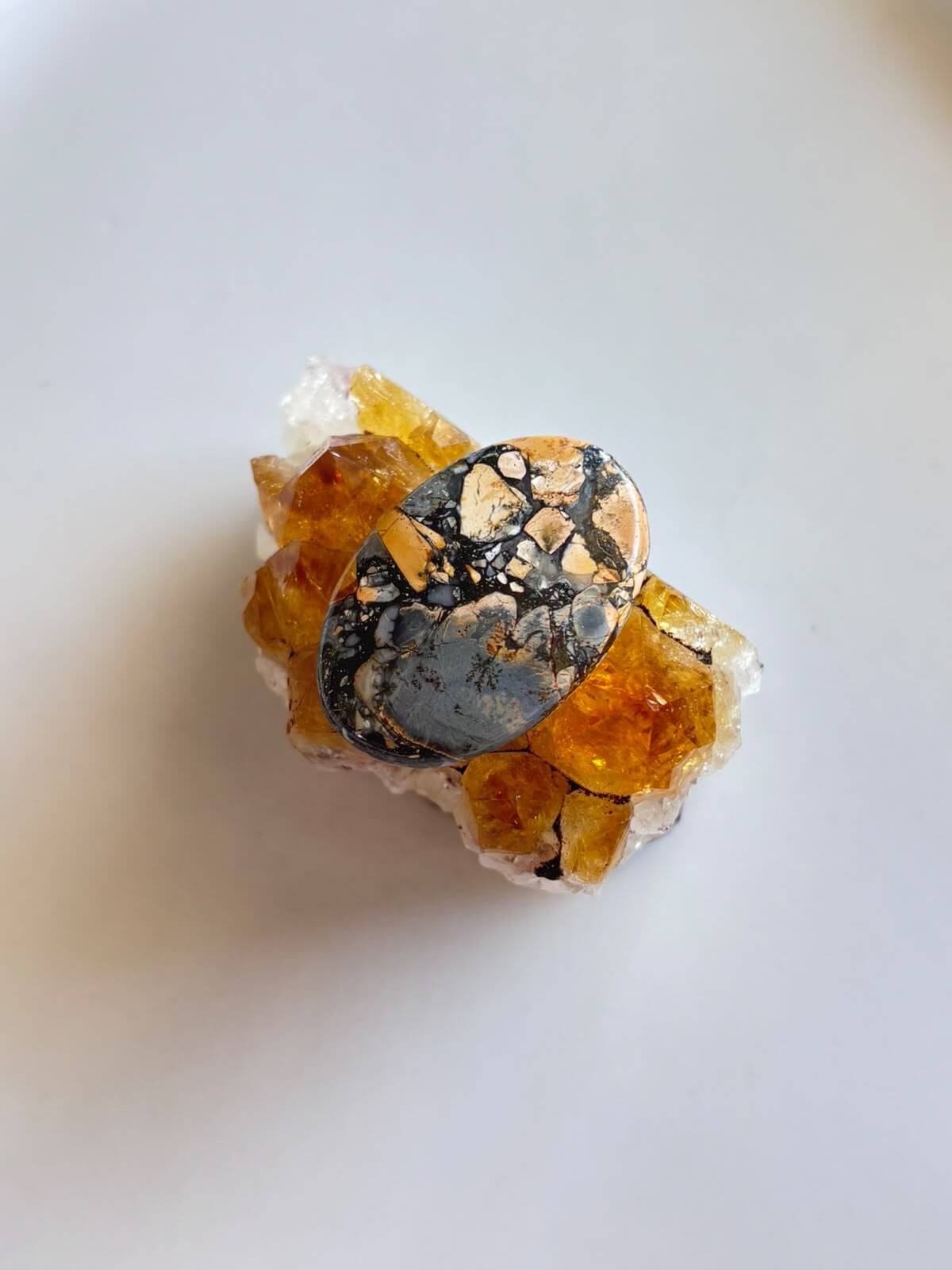 35mm Natural Maligano Jasper Stone for Jewelry