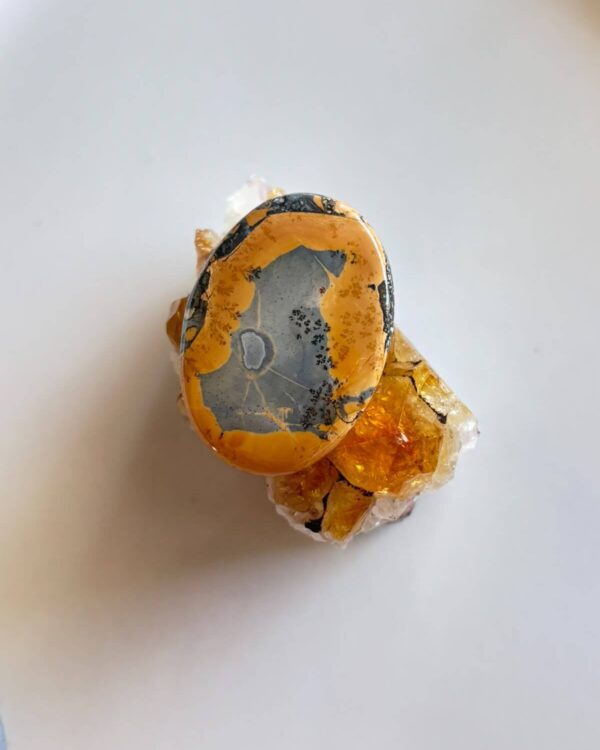 40mm Natural Maligano Jasper Cabochon